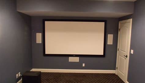 In Wall Speakers Behind Projector Screen Proper Speaker Placement . AVS Forum