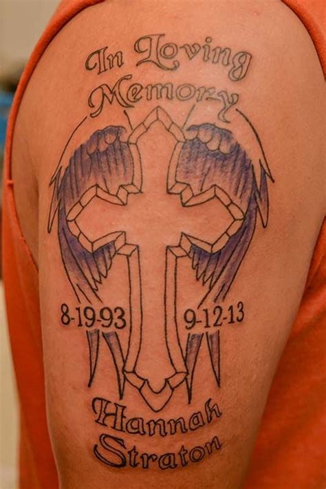 Controversial In Loving Memory Cross Tattoo Designs References