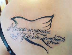 In Memory Tattoo Designs