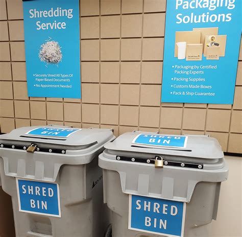 in store shredding services