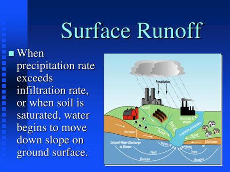In The Diagram Shown Which Process Is Surface Runoff Quizlet