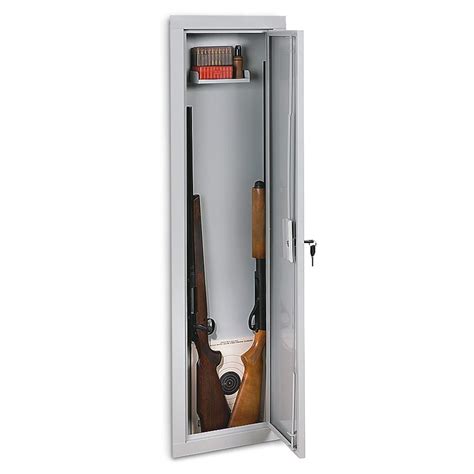 in wall gun locker