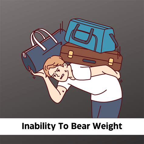 inability to bear weight