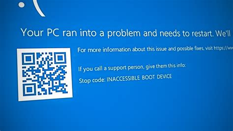 Inaccessible Boot Device BSOD in Windows Use 6 Easy Fixes