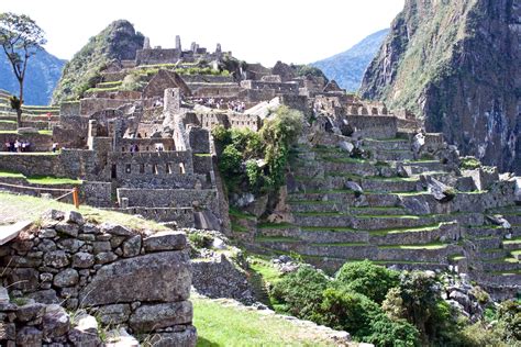 inca ruins peru machu picchu