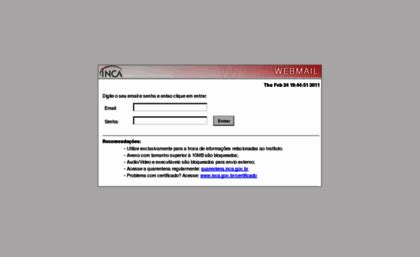 inca webmail login