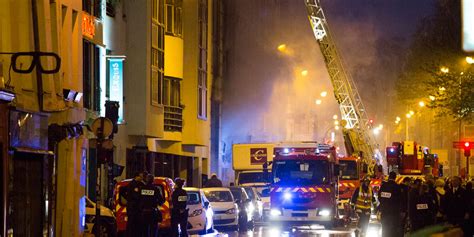 incendie a paris ce matin