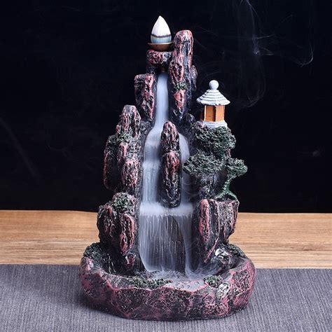 Incense Burner Waterfall With Backflow