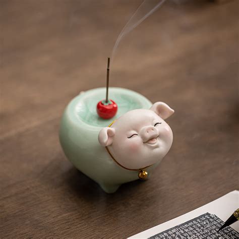 Incense Holder Pig