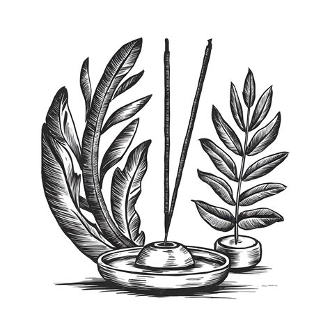 Incense Holder Vector