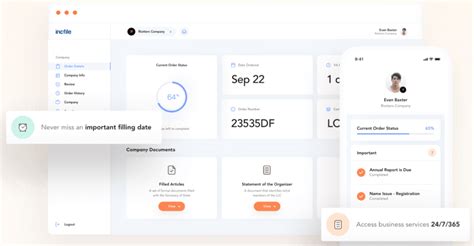 Incfile Dashboard Login