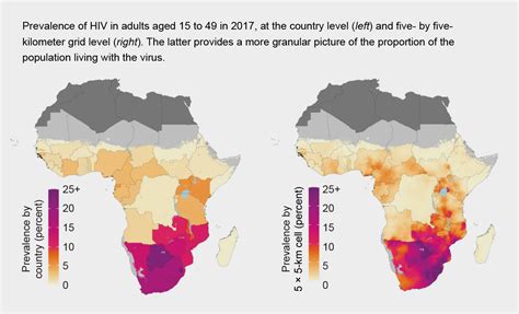 incidence of hiv in south africa