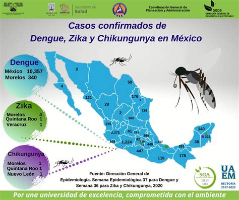 incidencia de dengue en mexico