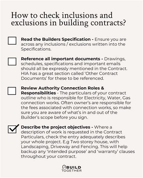 inclusions exclusions