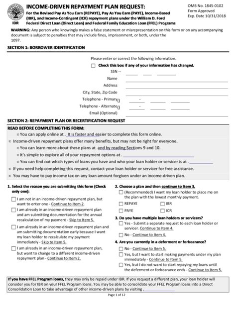 Repayment Plan Form Fill Online, Printable, Fillable, Blank pdfFiller