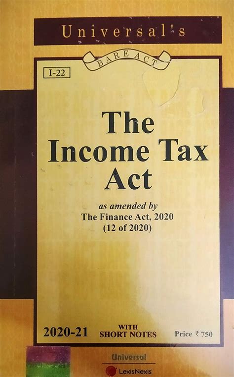 income tax bare act buy