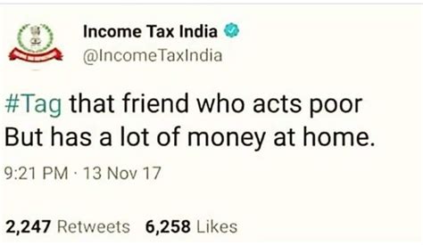 income tax india tweet