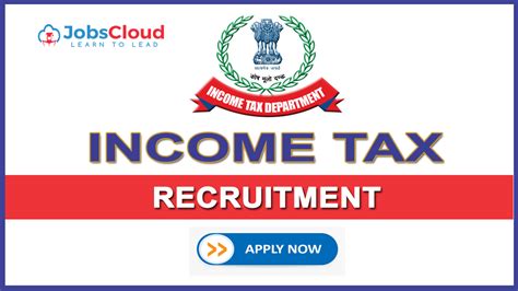 income tax recruitment 2023 apply online link