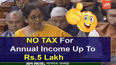 income tax slabs by nirmala sitharaman