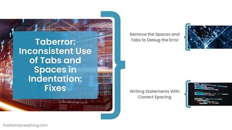 Incompatible Combinations Of Tabs And Spaces In Indentation Prefixes