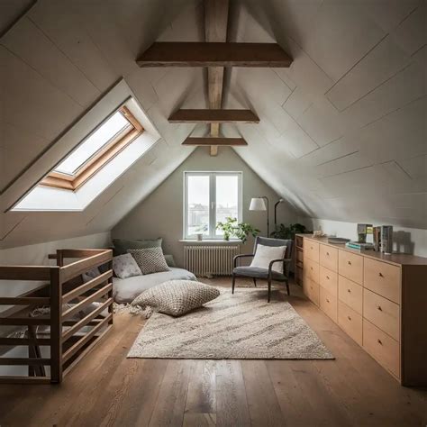 Incorporating a Work Area in Attic Bedroom