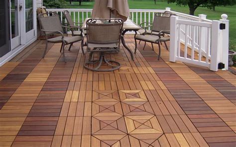 home.furnitureanddecorny.com:incorporating ceramic tile in a wooden deck