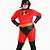 incredibles plus size costume