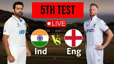 ind eng match live score