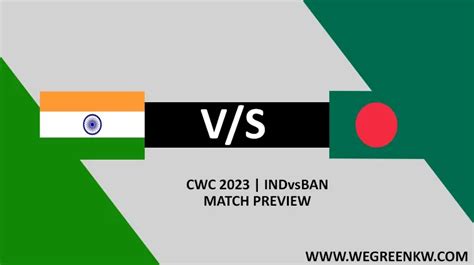 ind vs ban world cup 2023 live