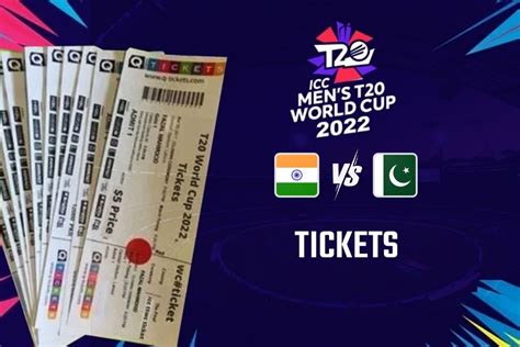ind vs pak t20 world cup tickets