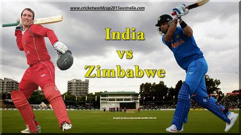 ind vs zim 2015 world cup highlights