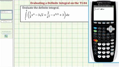 indefinite integral on ti 84 plus ce