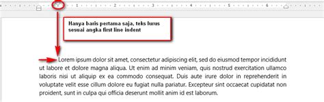 ️ Cara Mengatur Indent Di Word