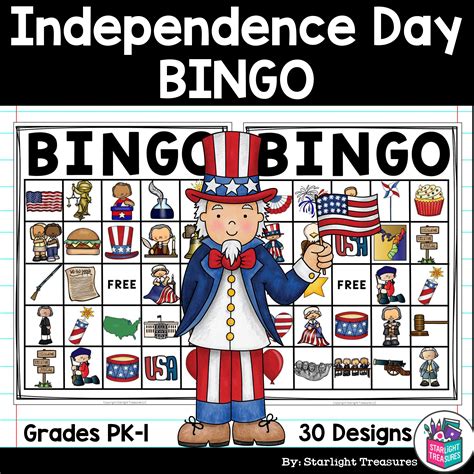 Independence Day Bingo