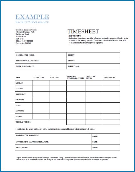 Free Independent Contractor Template Of 17 Contractor Timesheet