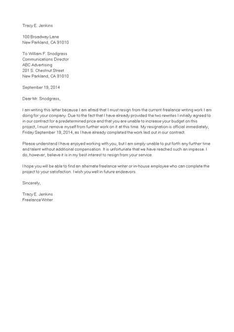Independent Contractor Resignation Letter: A Comprehensive Guide