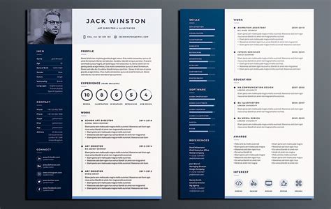 Indesign Resume Ideas