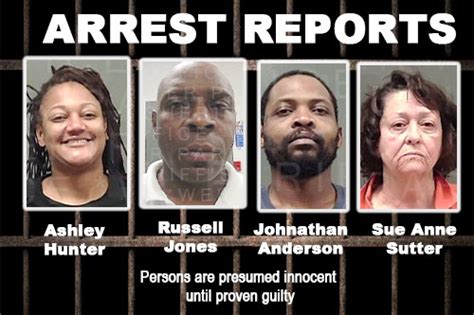 index journal arrest reports