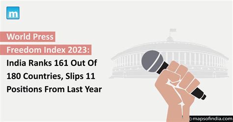 india's rank in press freedom index 2023