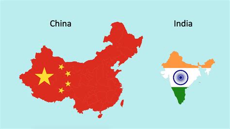 india compared to china