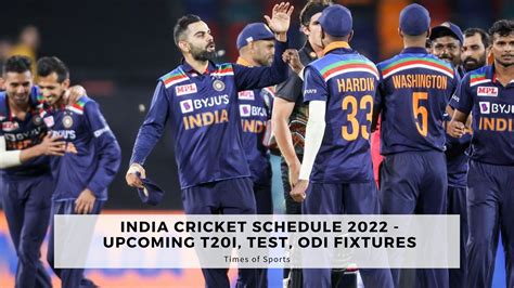 india cricket schedule 2022 india