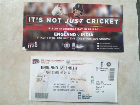 india england cricket match tickets