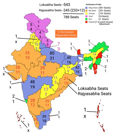 india lok sabha seat map
