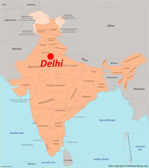 India map delhi