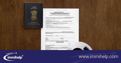 india renunciation of citizenship