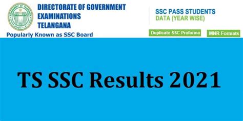 india results ts ssc 2021