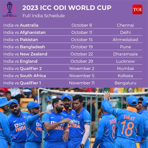 india team upcoming matches 2023