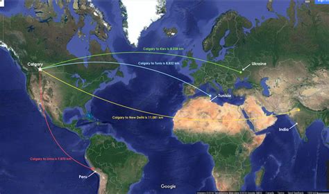 india to peru distance