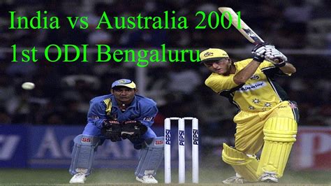 india vs australia 2001