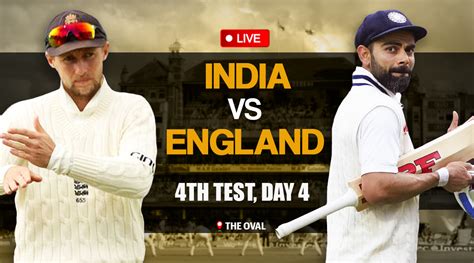 india vs england 4th test live score